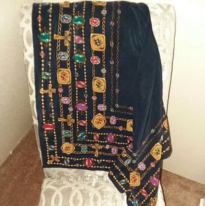 100% SILK scarf 32.5×32.5 Excellent condition